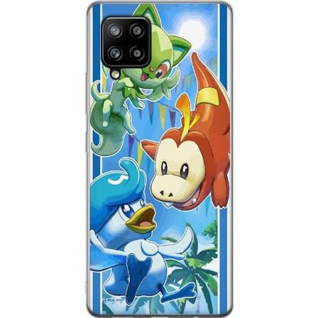 Samsung Galaxy A42 5g Genomskinligt Skal Pokemon Team
