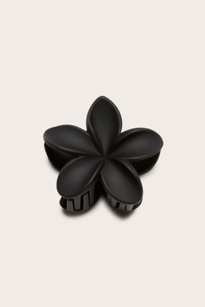 Kappahl | Hårklemme blomst | Svart