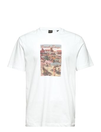 Onsib Reg Ss Tee T-shirts Short-sleeved Valkoinen ONLY & SONS
