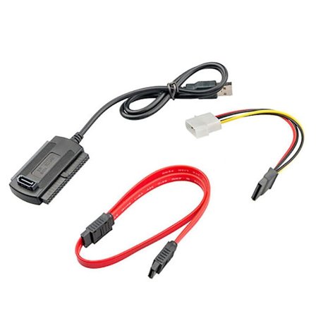 USB til SATA Adapterkabel Høy Harddisk Drive Konverteringsledning