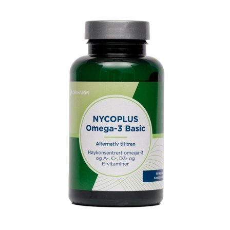 Nycoplus Omega-3 Basic kapsler 90 stk