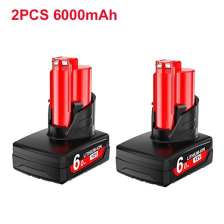 3,0Ah/6,0Ah til Milwaukee M12-batteri 12V genopladeligt batteri til Milwaukee M12-værktøj 48-11-2402 48-11-2411 48-11-2401MIL-12A-LI