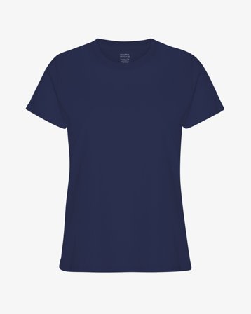 Women Light Organic Tee - Marine Blue XS