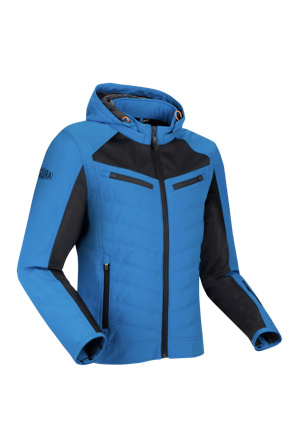 Veste Moto Segura Natcho Vented Bleu/Orange S