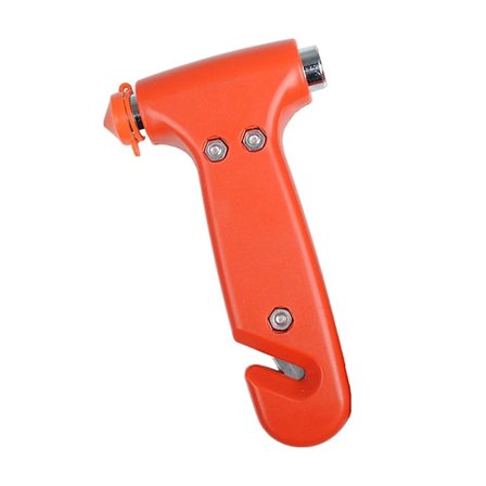 Auton turvavasara, hätävasara ikkunanrikkojalle, 2-in-1 hätätilanteisiin