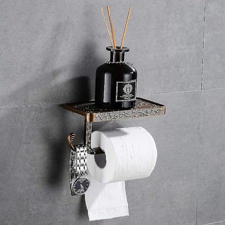 WC-paperiteline seinälle kiinnitettävä WC-paperiteline väri T