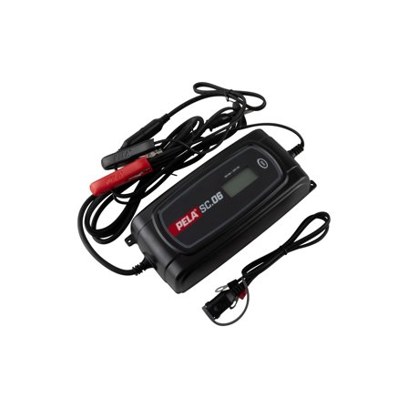 PELA 544067 Batterilader 12 V, 6 A/24 V, 3 A, Verksted & bil