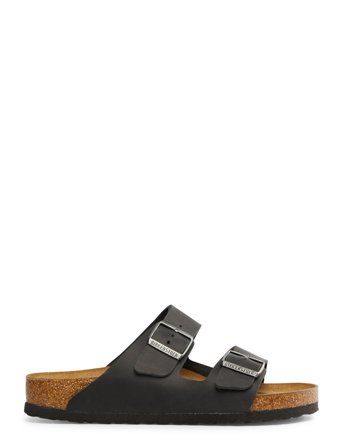 Arizona Natural Leather Oiled Black Birkenstock