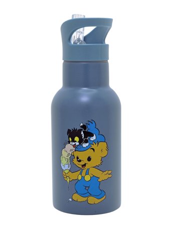 Rätt Start | Bamse, Waterbottle, Petrol-Blue | 340 ML