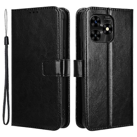 For Umidigi G5/G5A Deksel Crazy Horse Tekstur Støtte Flip Telefondeksel -