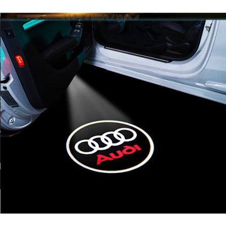 2 st Audi Aodi välkomstljus A4LA5A6L ambient ljus A7A8