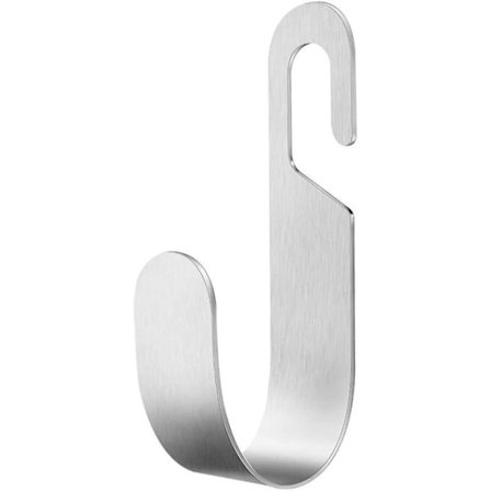 Hageslangeholder Hageslangekrok Rustfritt Stål Veggfeste Vannrørholder Brakett Bærer Sølv Slangeholder Hageutstyr