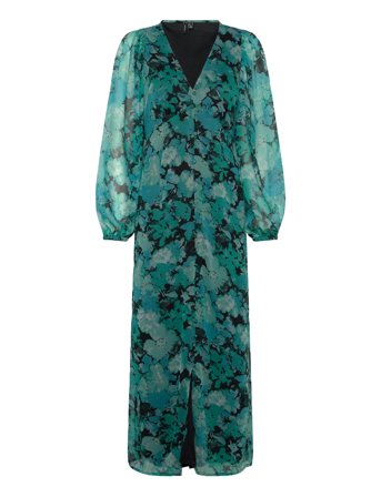 Vero Moda | Vmsmilla Ls V-Neck Ankle Dress Wvn | XS