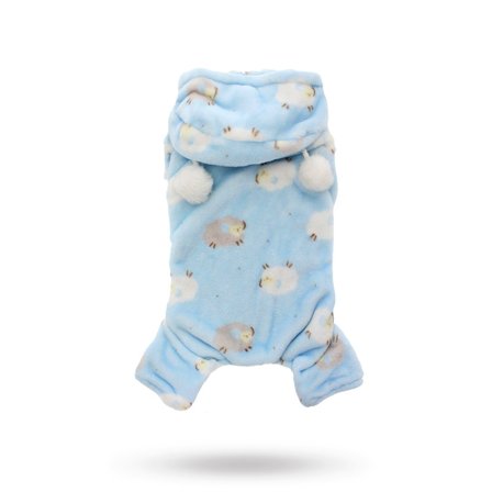 Urban Pup - Baby Blue Counting Sheep Onesie - Hundeklær, Koseklær, Fest & Utkledning, Hundesko på Doggie.no
