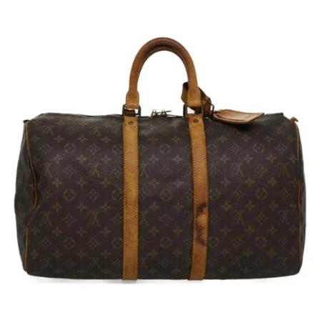 Louis Vuitton Vintage, Pre-owned Canvas travel-bags Bruin, Dames, Maat:ONE Size