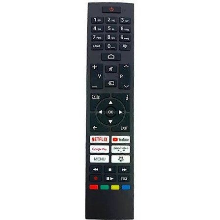 Ny Original RC45157 Fjernkontroll for HITACHI TOSHIBA JVC LCD TV 43HAK6150U 50UA2263DG[HK]