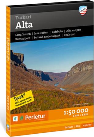 Calazo förlag Turkart Alta 1:50.000 (dubbelkarta) literature Black OneSize