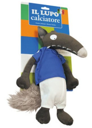 Il lupo calciatore. Amico lupo. Ediz. a colori. Con peluche Orianne Lallemand