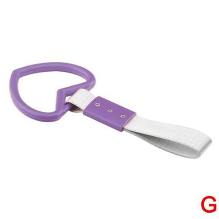 Tsurikawa Ring Hjärta Tåg Buss Handtag Hand Strap Drift Charm Str