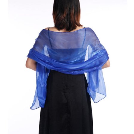 Aftenkjoler Sjal Lady Cape Wraps ROYAL BLUE ROYAL BLUE