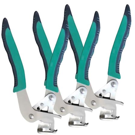 1/2/3 universelle festeverktøy med PVC-komforthåndtak, kraftig for fjerning av bilinteriør og plastnagler