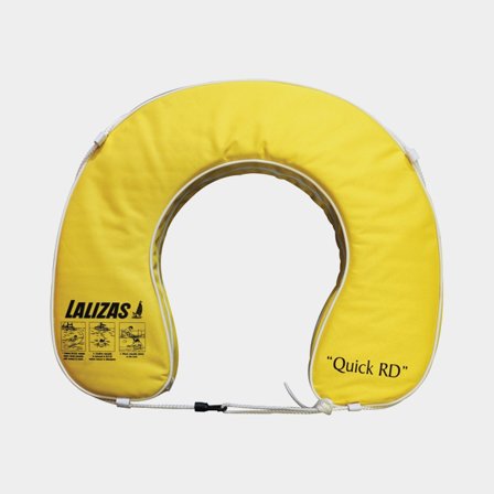 Ferro di cavallo di salvataggio / ferro di cavallo di salvataggio Lalizas Horseshoe Lifebuoy Quick RD, 142N, giallo