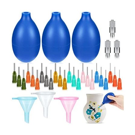 Trailerflasker til Keramikglasur Præcisionsspids Applikatorflasker Glide Trailerflasker til Ler F