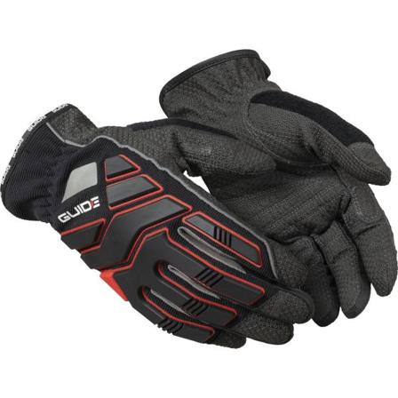 Guide Gloves 5126 Työkäsineet synteettinen nahka, iskunsuojaus kämmenselän puolella, esimuotoiltu istuvuus 10, Vaatteet