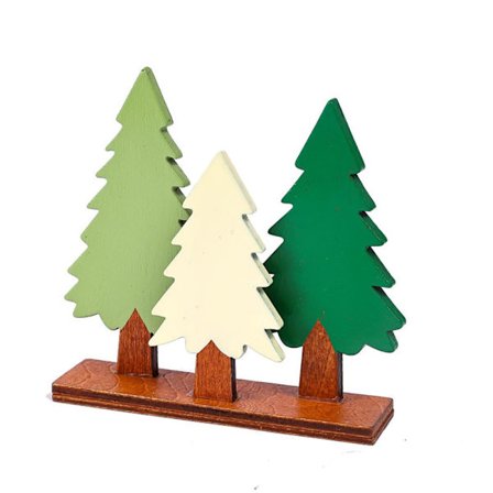 Julgran heminredning bord prydnad skytte rekvisita