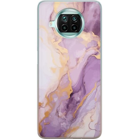 Kompatibelt Mobilskal till Xiaomi Xiaomi Mi 10T Lite 5G Marmor Lila Guld