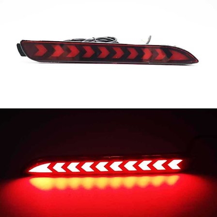 2 stk. Bil LED Bagagerums Reflektor Bremslys til Toyota Rav4 Har