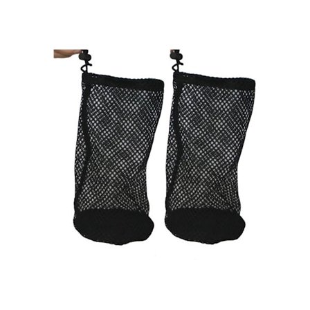 2 stk Golfballer & Pickleballs Mesh Bag, Multifunksjonell Nettpose, Passer for Bordtennisballer, Barneleketøyoppbevaring, Dykking