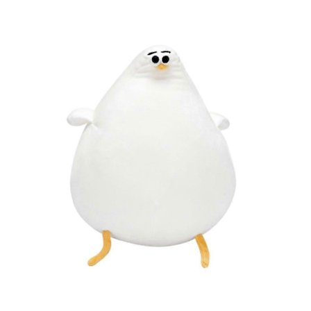 Måge Blødt Dyrelegetøj Buttet Klump Måge Pude Plys Kælepude Plys Dyrelegetøj Sød Plys