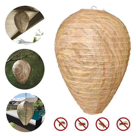 6st Getingfällor giftfritt lockbete av papper, avskräckande för bin - Getingbo