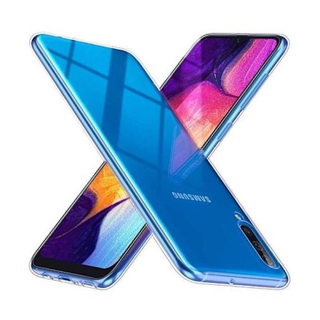 Samsung A50 Stöttåligt Genomskinligt Skal Simple (SM-A505FN)