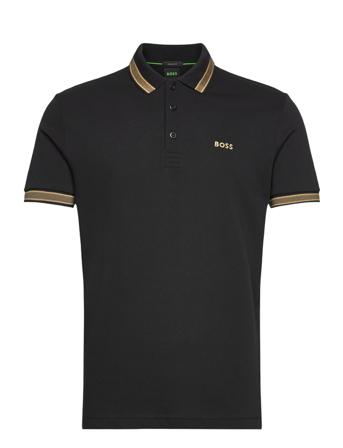Paddy Polos Short-sleeved Svart BOSS