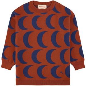 Kids - Bobo Choses Brown Moon Printed Knit Sweater 6-7 Years - Jumpers and knitwear - 6-7 years - Brown - Junge