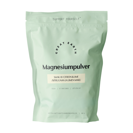 Great Earth Magnesiumpulver, 200 g
