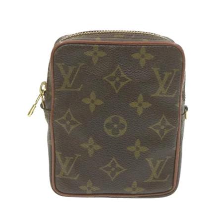 Louis Vuitton Vintage, Pre-owned Canvas louis-vuitton-bags Bruin, Dames, Maat:ONE Size