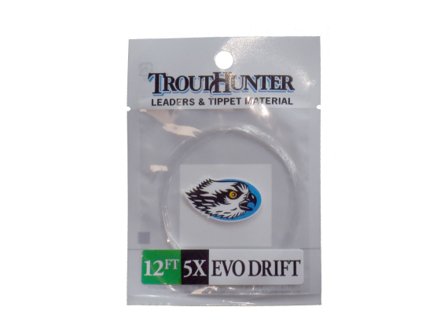 Trouthunter EVO Drift Leader 12ft - 5X (0,15mm)