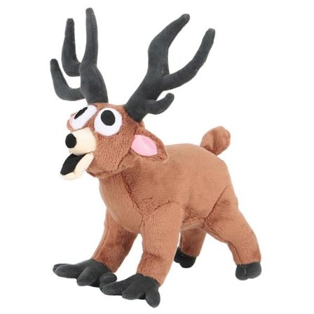 99 Nights In The Forests Kosedyr, 38 cm 99Nights Elg Dyreplushleker, Supermyk Kose Elg Kosedyr for Lekerom