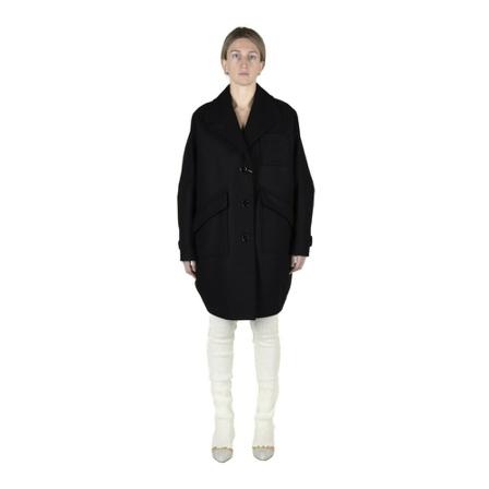 MM6 Maison Margiela Frakke Sort, Dame Parka