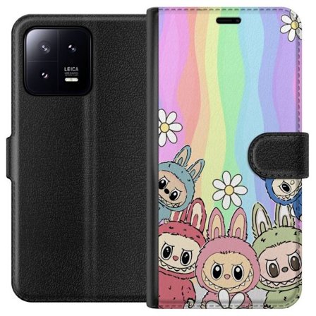 Kompatibel Tegnebogsetui til Xiaomi Xiaomi 13 Regnbage