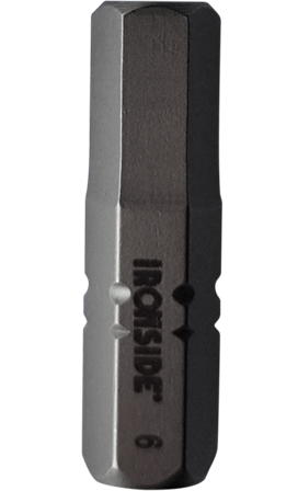 Ironside 203121 Bits 3-pack Storlek 6 mm, Borra & mejsla