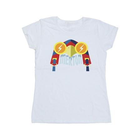 DC Comics Dam/Kvinnor DC League Of Super-Pets Merton Bomull T-shirt White S