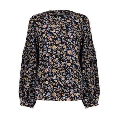 Geisha Blouse , Zwart , Dames , Maat: 2XL