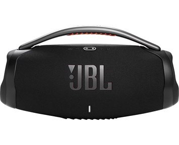 JBL Boombox 3 - Black - Kraftfull boombox med parkoppling & stort batteri