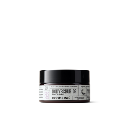 Ecooking Bodyscrub 03, 350 gr. - Naturlige og Økologiske Ingredienser for Blød, Sund og Velplejet Hud