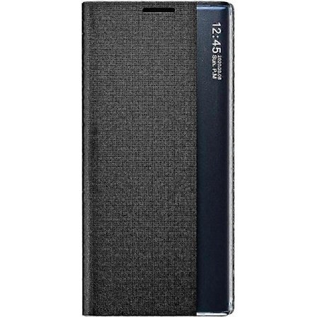 Samsung Galaxy S20 FE Smart View Flip Cover - Premium læderetui, spejlvisningsvindue, stilfuldt, beskyttende flipetui