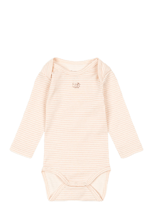 Fanga Fontana Fio Stripe Ls Body Ocs Bodies & set Dam Beige 6M